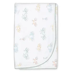 Lavender Bow - Bicycle Blanket