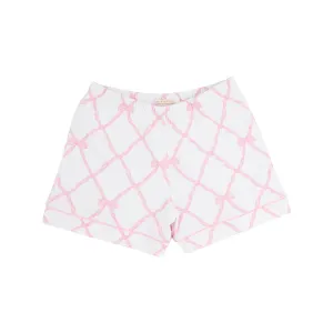 Let Me Lounge Shorts (Women's) - Belle Meade Bow