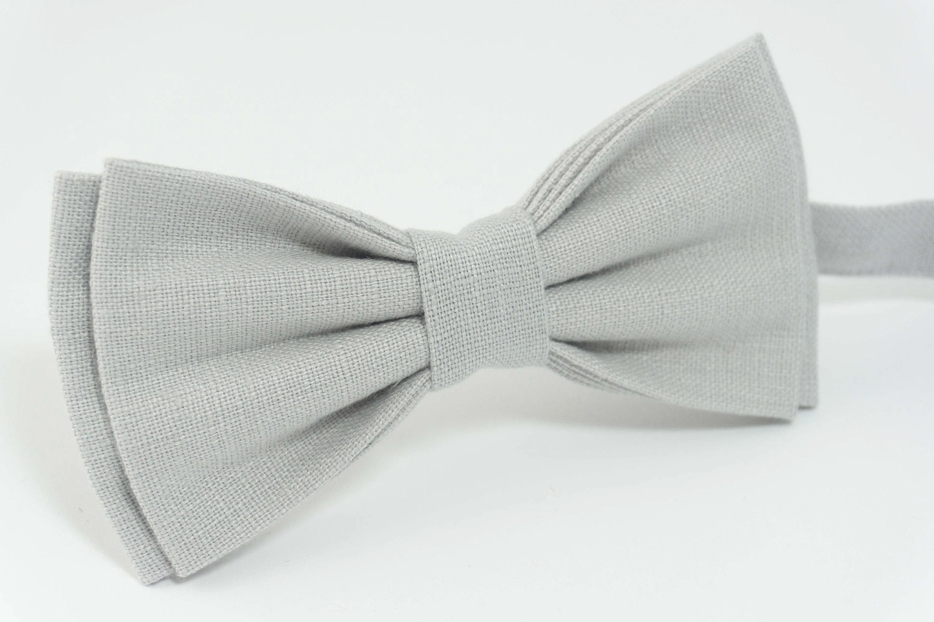 Light Gray bow tie | Light Gray wedding tie