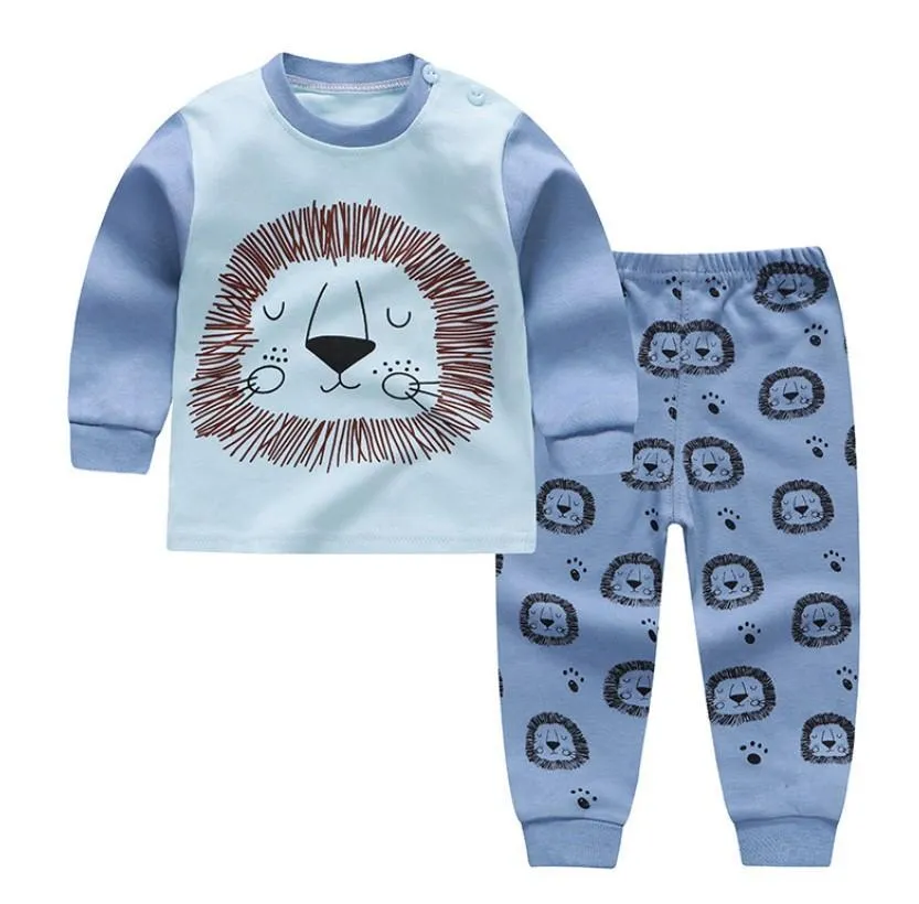 Little Elle, Lolo the Lion and Mr. Owl Baby and Toddler Pyjama Set of 3