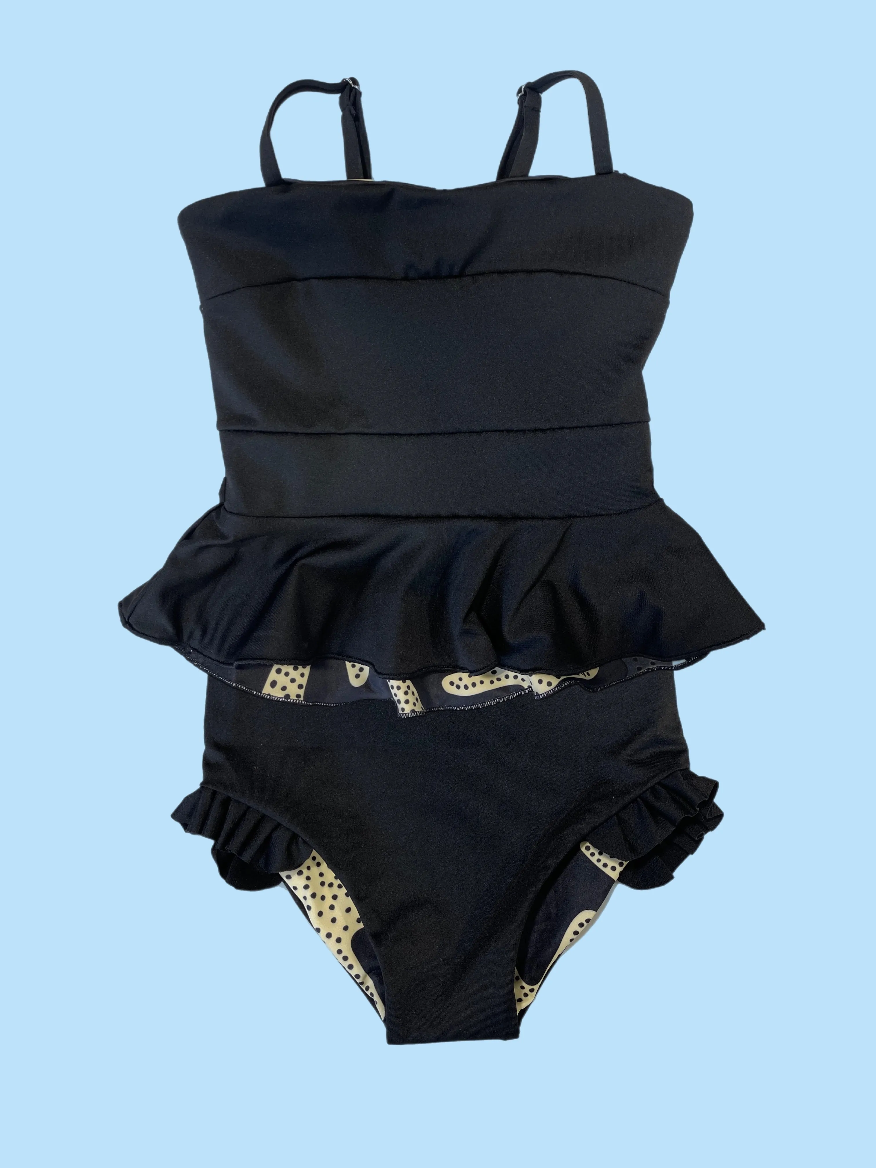 Little Girls Ava - Starfish Reversible Tankini - $38