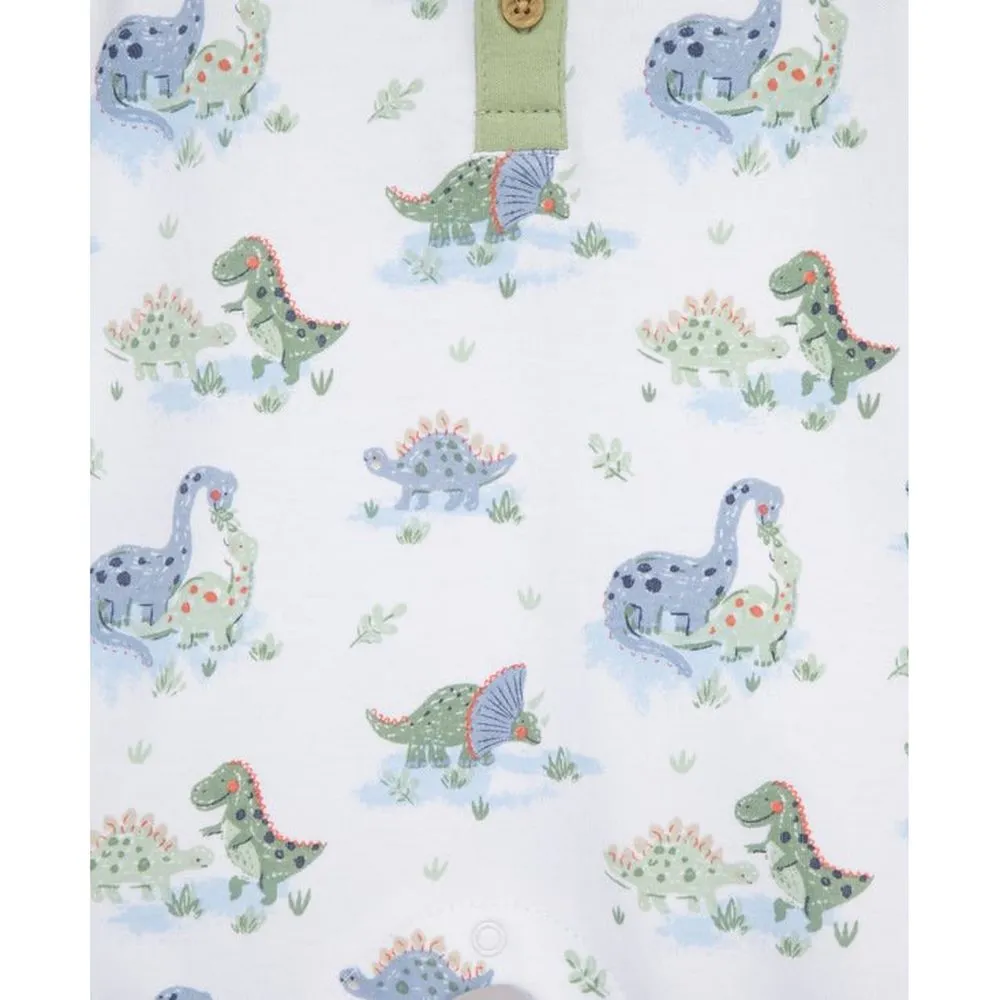 Little Me Boys Dinos Rompers - 2 Pack