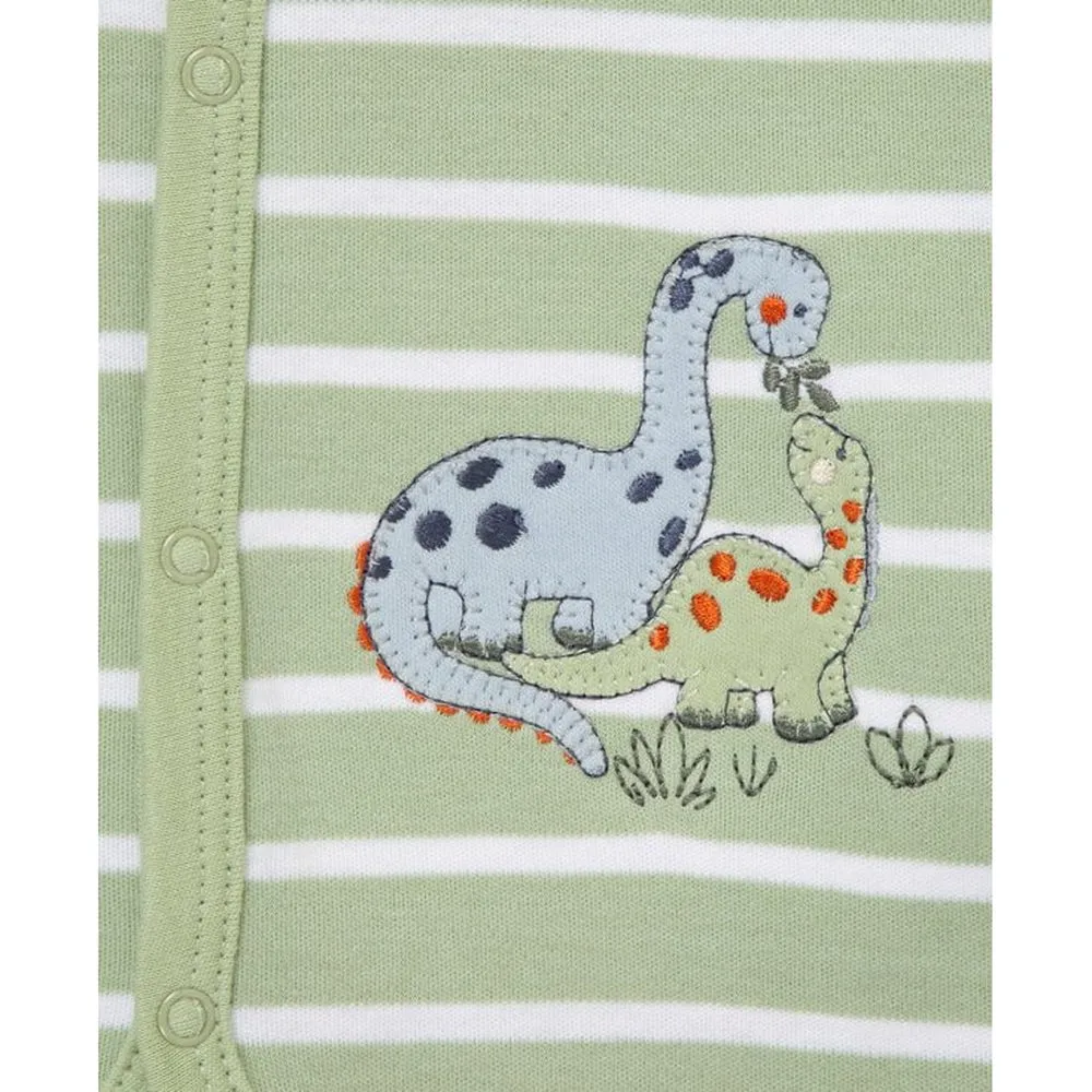 Little Me Boys Dinos Rompers - 2 Pack