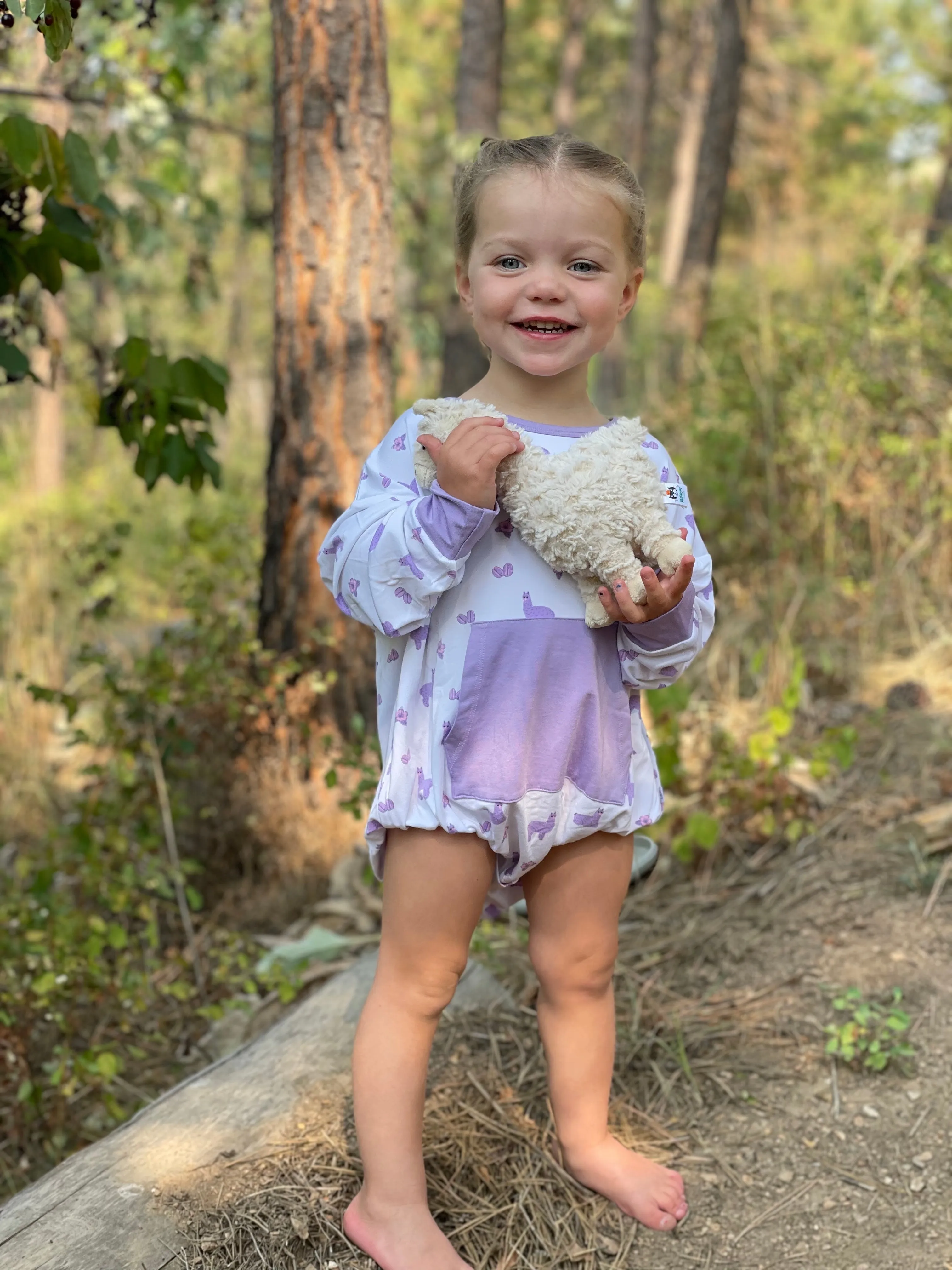Llama | Bubble Romper