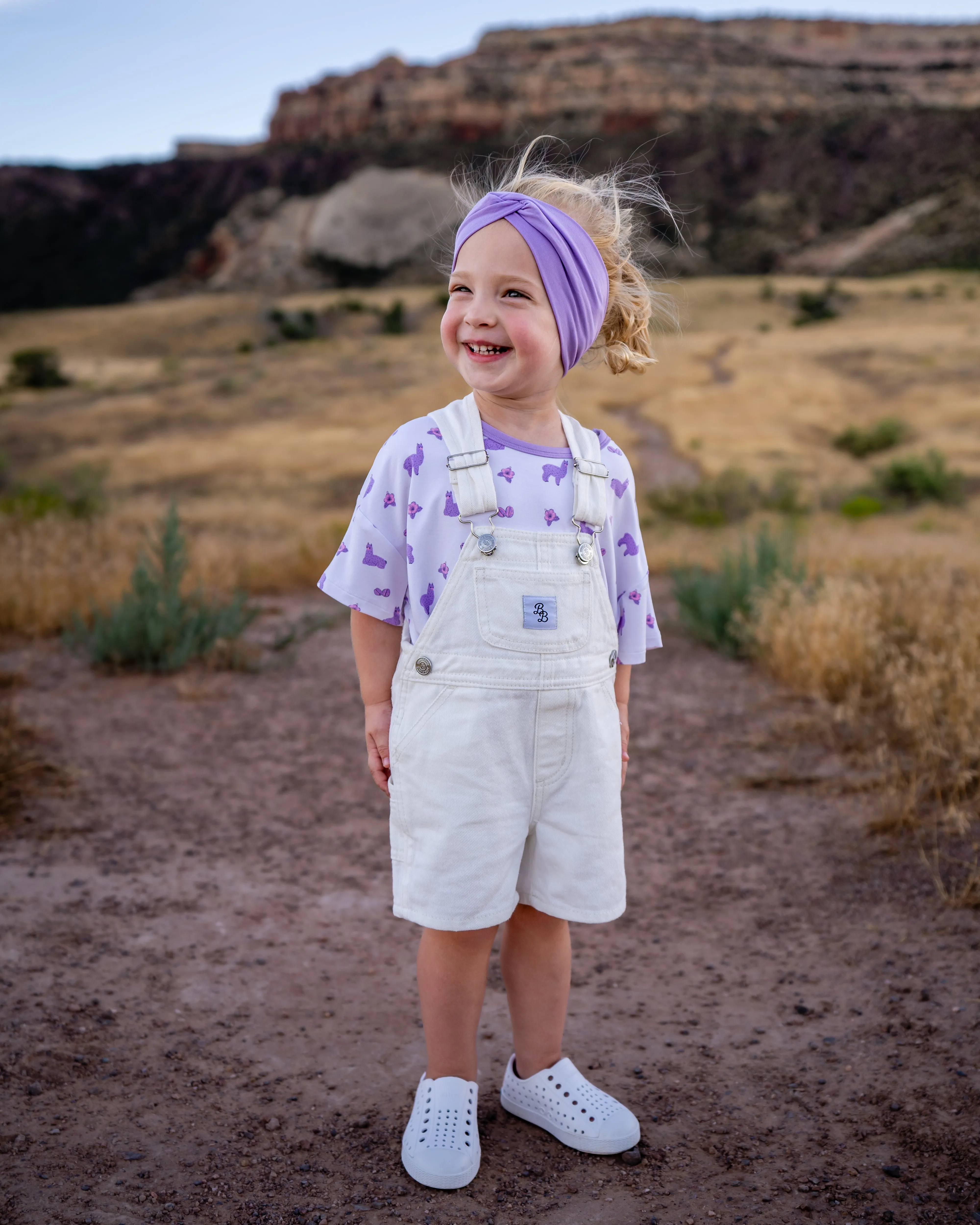 Llama | Short Sleeve Bubble Romper