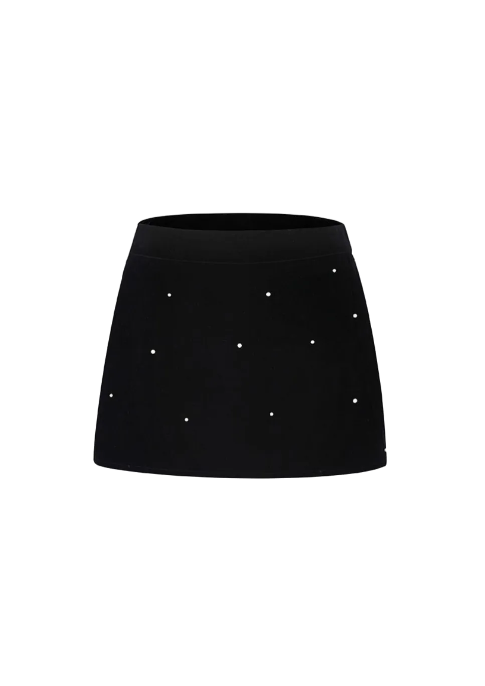 LLDC Velvet Pearl Jacket & Bustier Tank Top & Mini Skirt