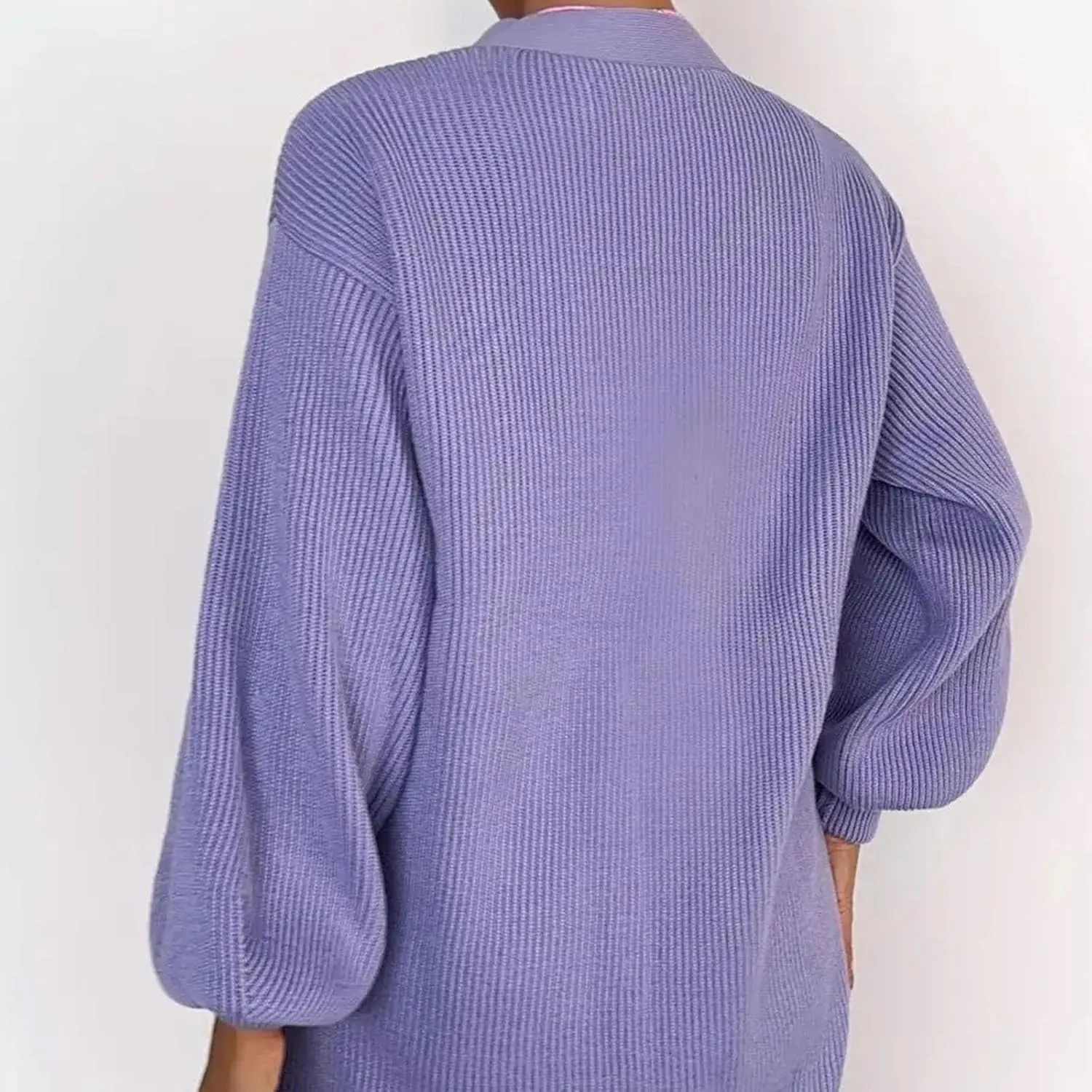 Long Cardigans for Women Cable Chunky Knit Loose Jumpers Cardigan Ladies Fall Winter Buttons Warm Knit Outwear Tops