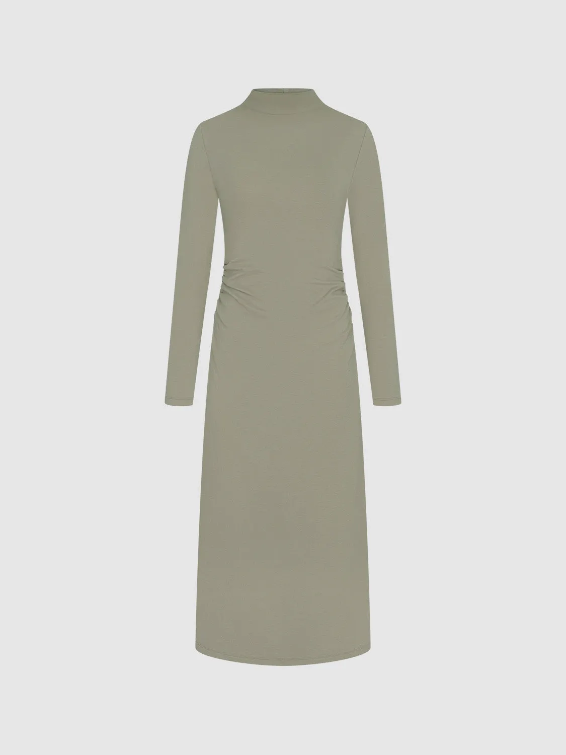Long Sleeve A-Line Dresses