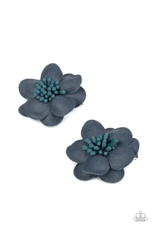 Look At Her GROW! - Blue Hair Clip