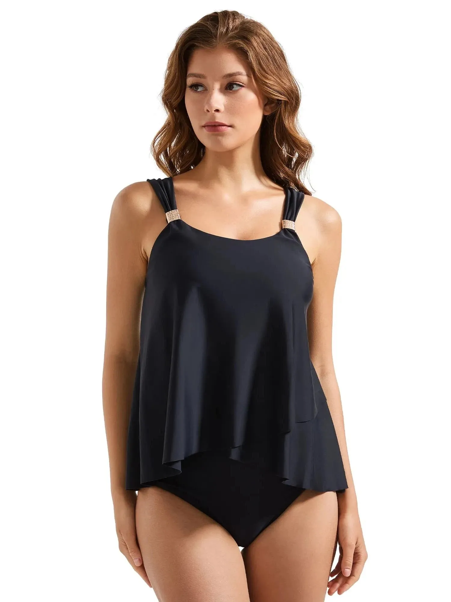 Loose Ruffle Bathing Suit