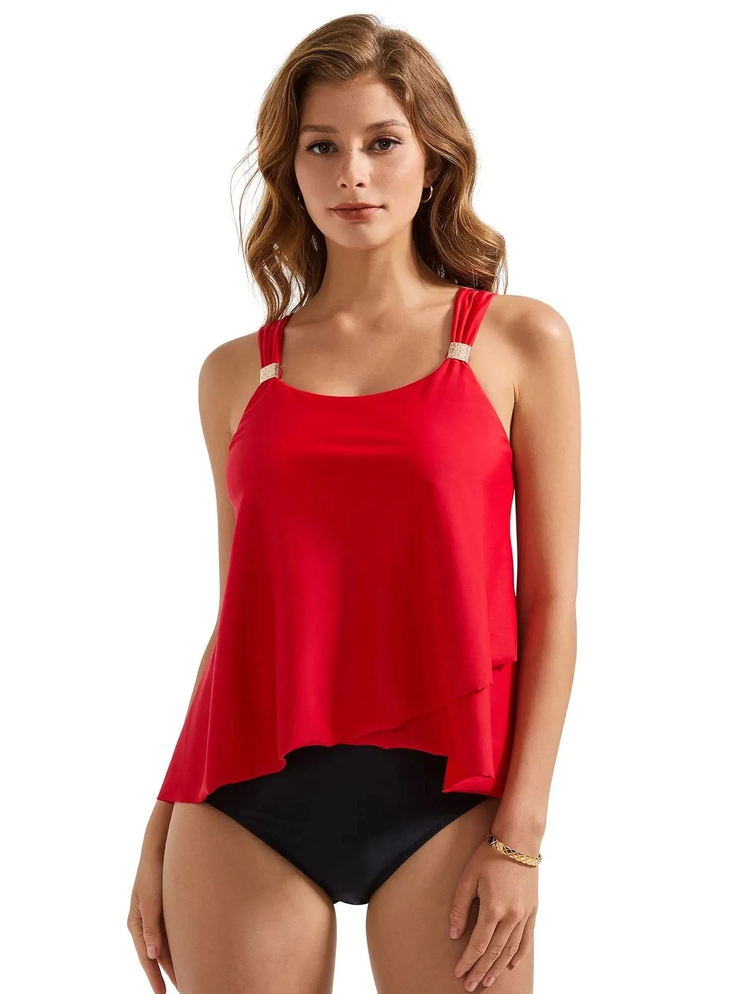Loose Ruffle Bathing Suit
