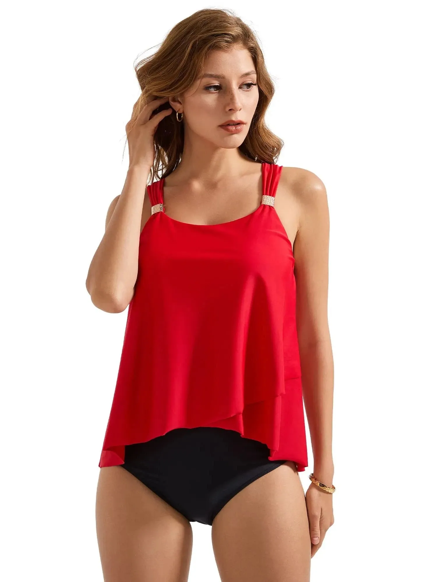 Loose Ruffle Bathing Suit