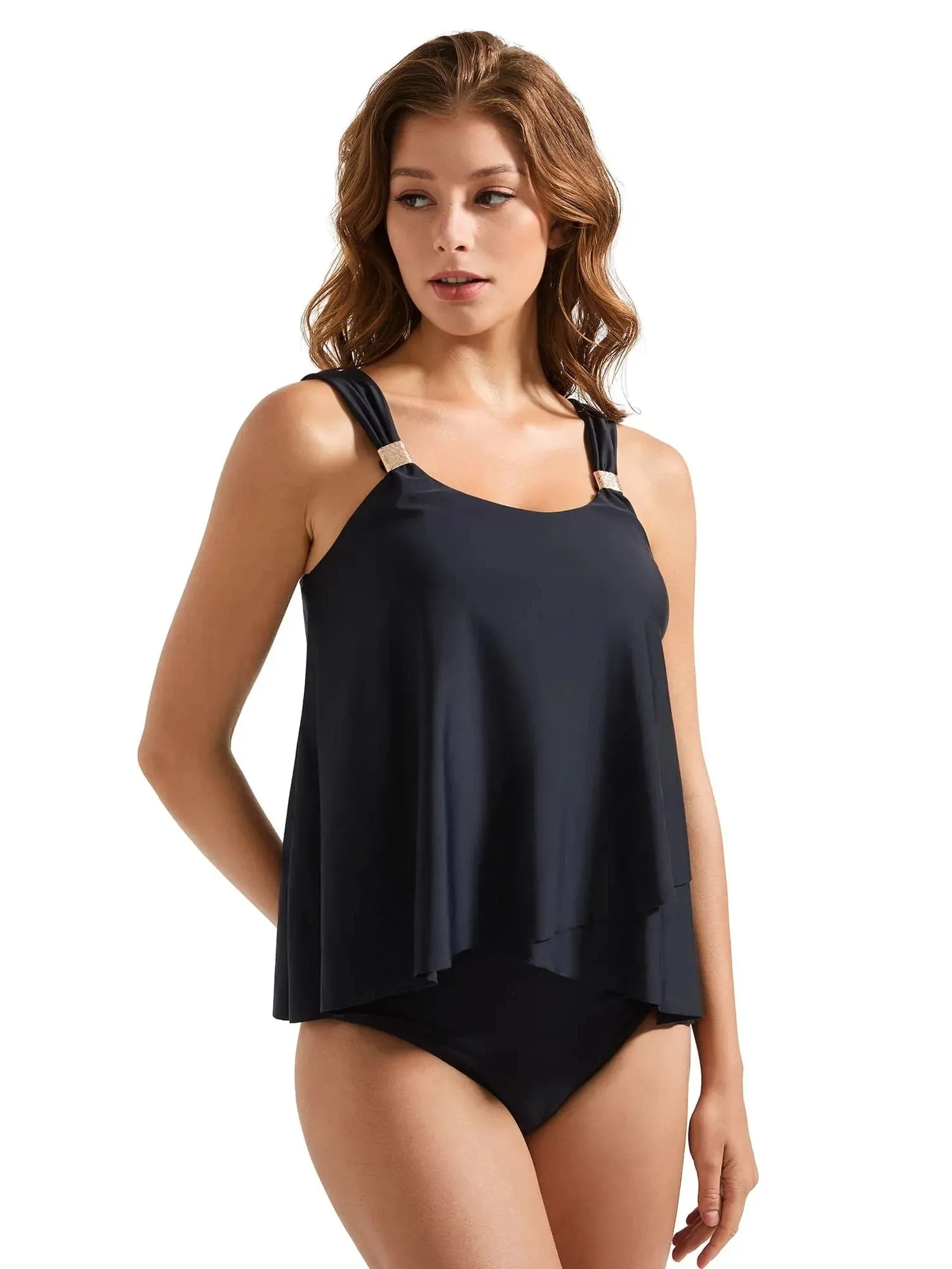 Loose Ruffle Bathing Suit