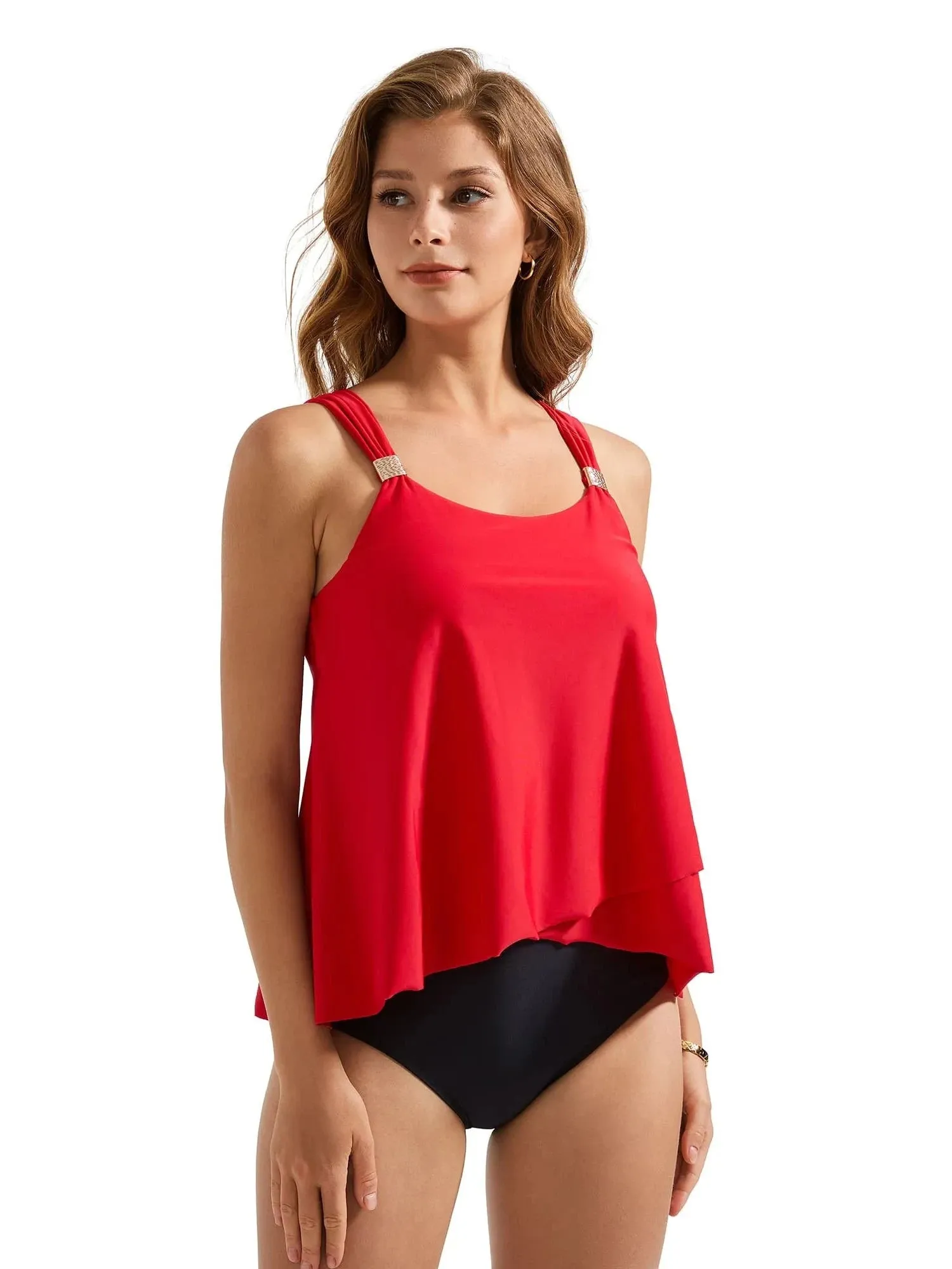 Loose Ruffle Bathing Suit