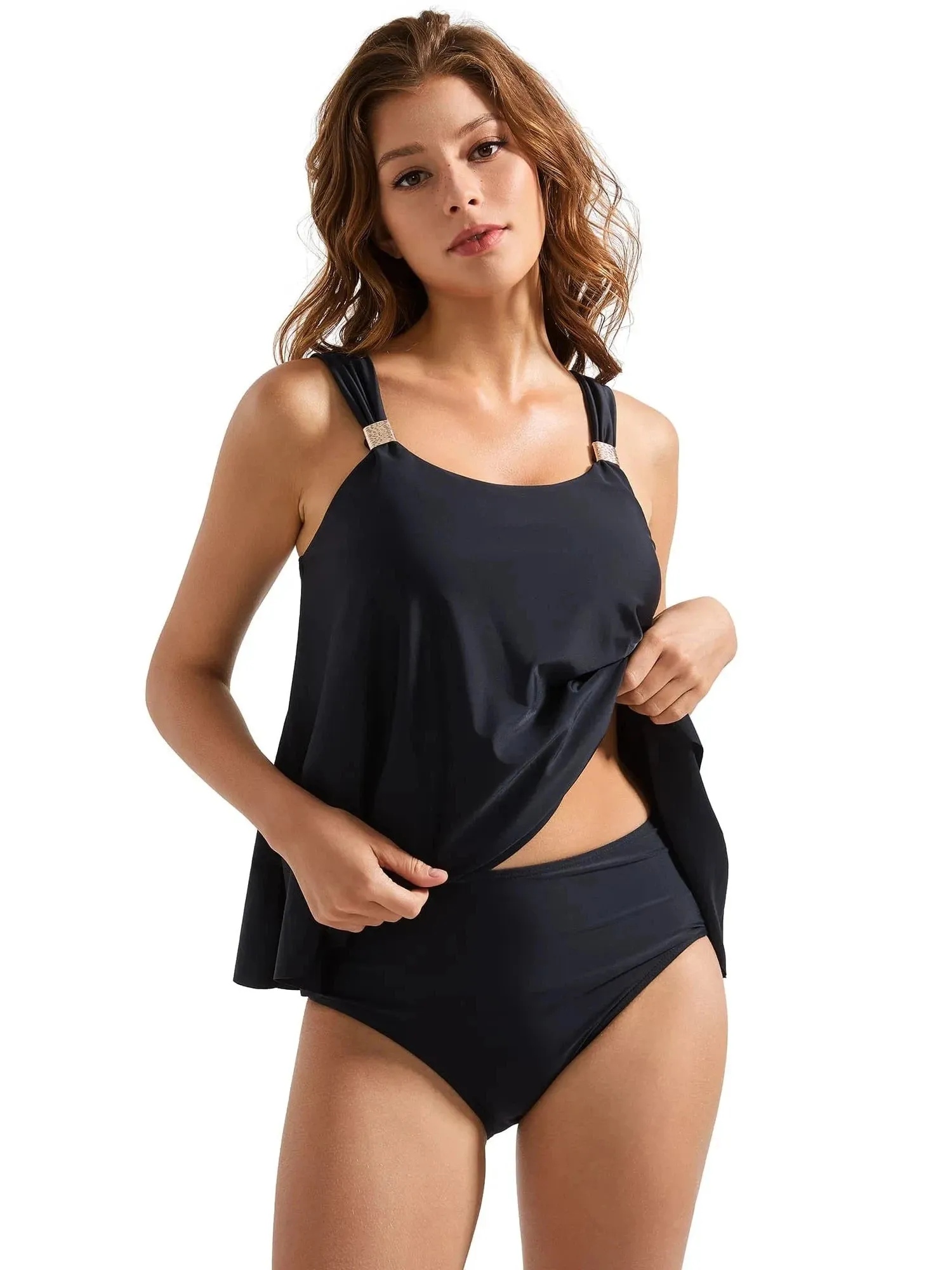 Loose Ruffle Bathing Suit