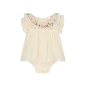 Louise Misha Rompers Anusha Single Gauze Yellow