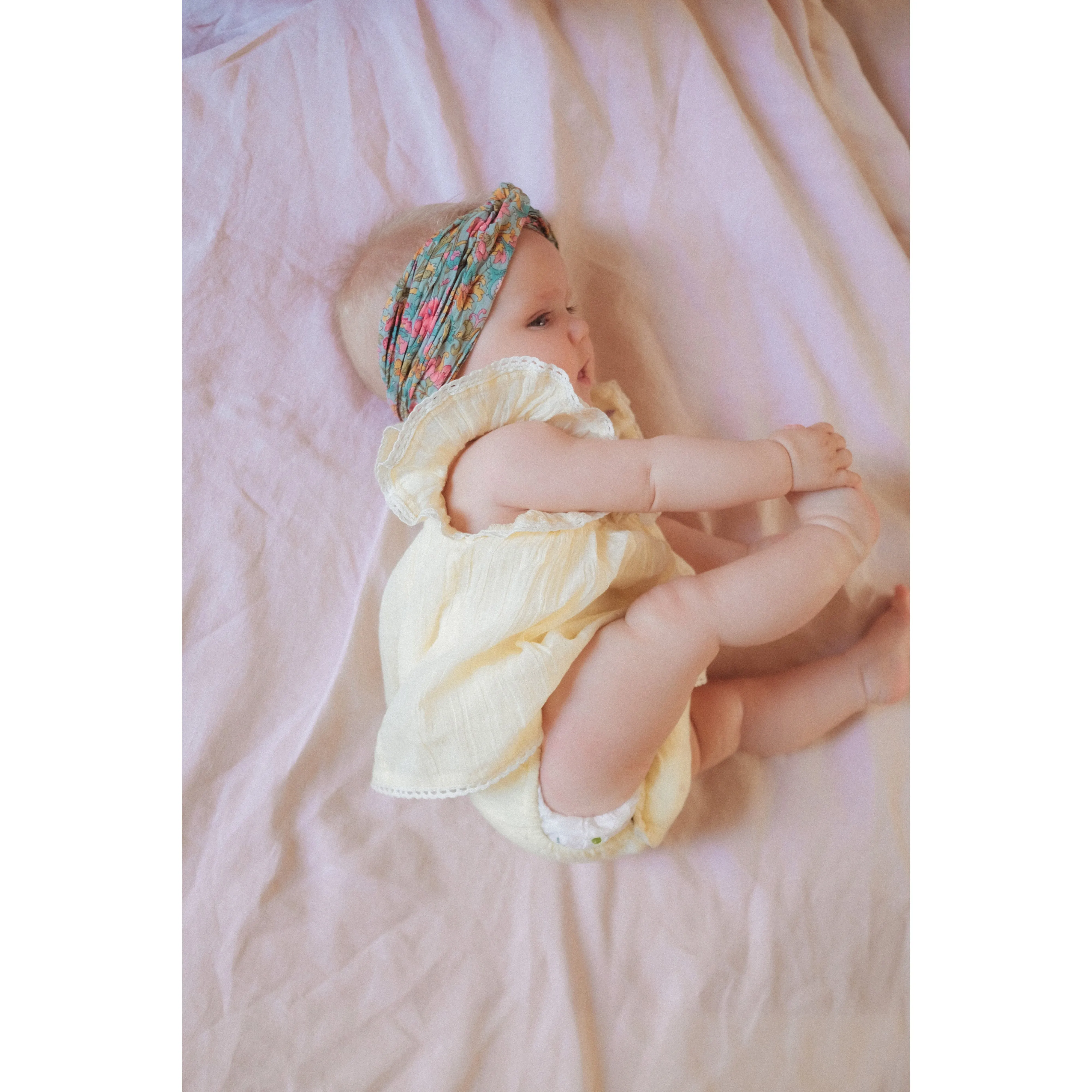 Louise Misha Rompers Anusha Single Gauze Yellow