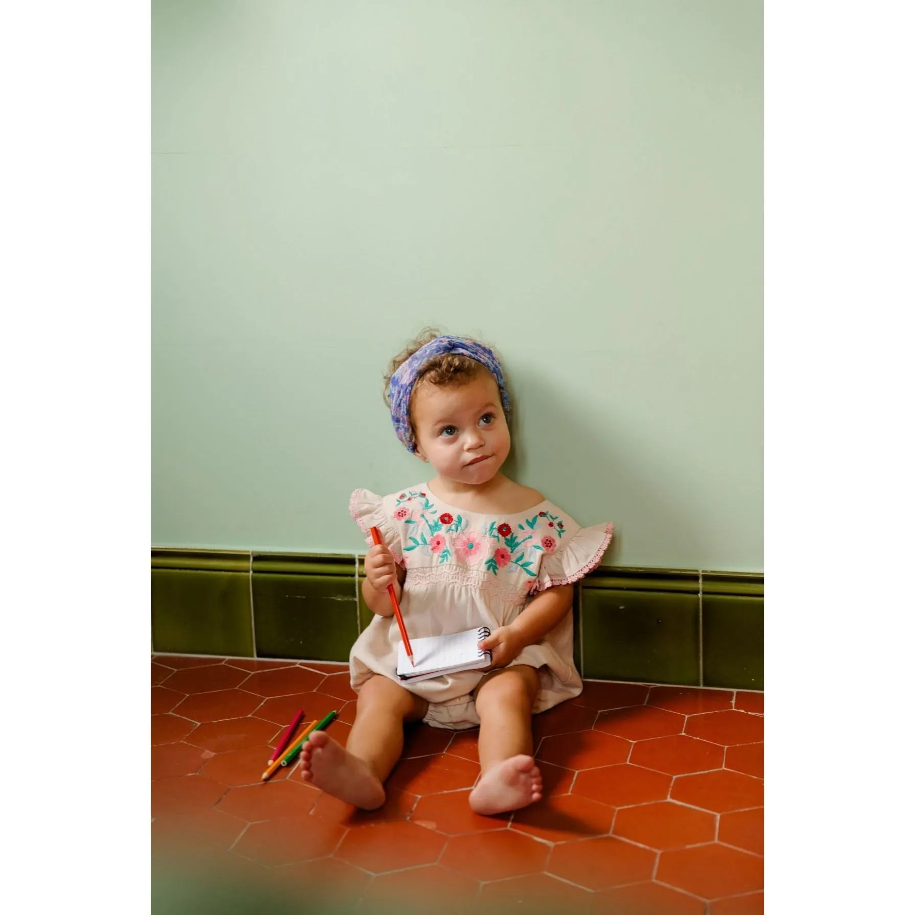 Louise Misha Rompers Nusha - Cotton Linen - Cream