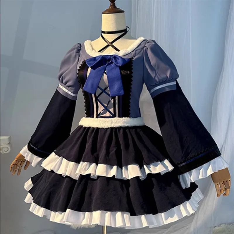 Love, Chunibyo & Other Delusions Chuunibyou demo Koi ga Shitai! Rikka Takanashi Lolita Dress D Edition Cosplay Costume