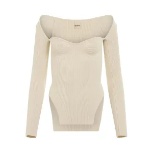 Maddy Top in Cream