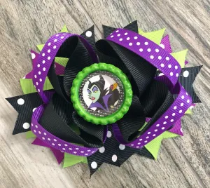 Maleficent Hair Bow