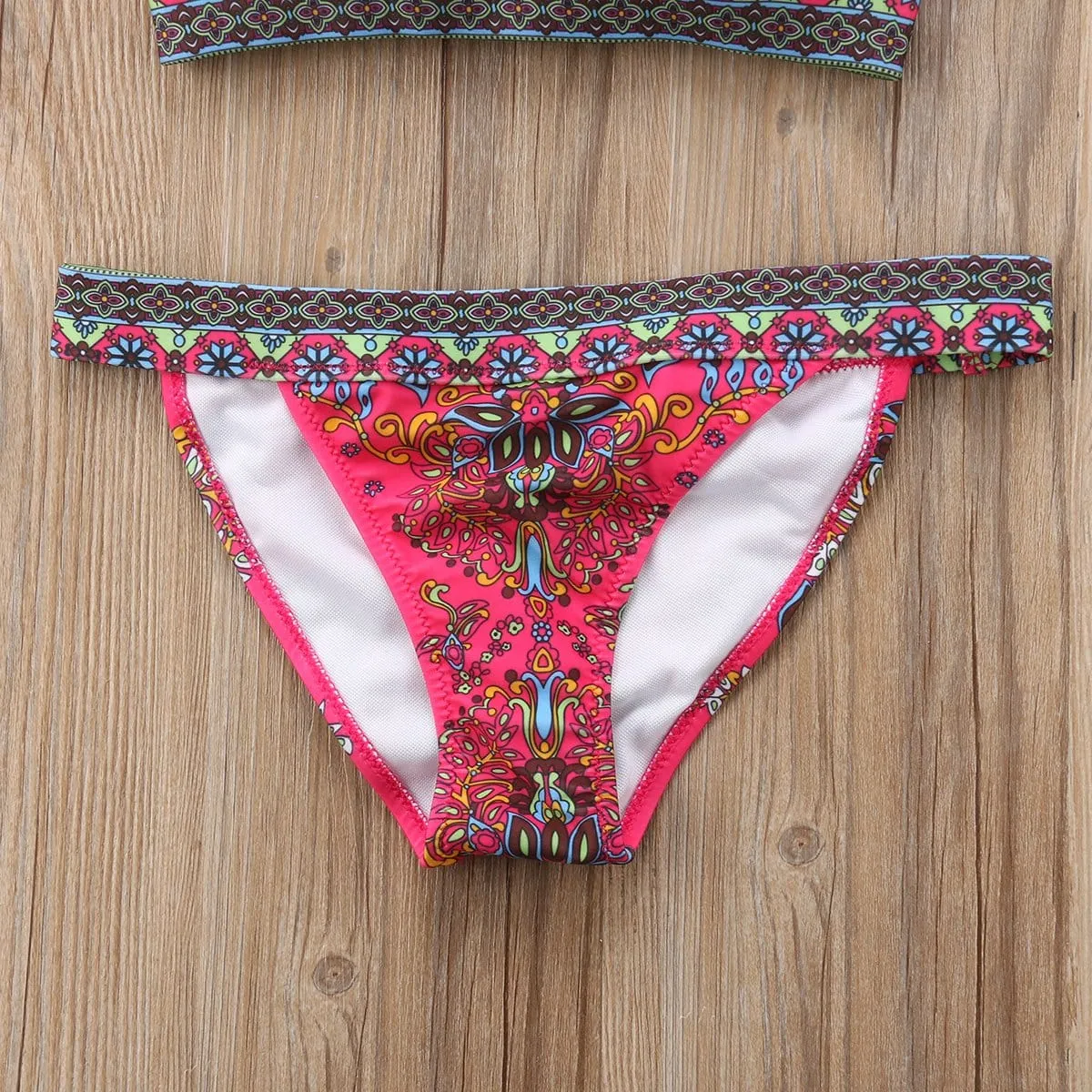 Mandala Print Bikini Set