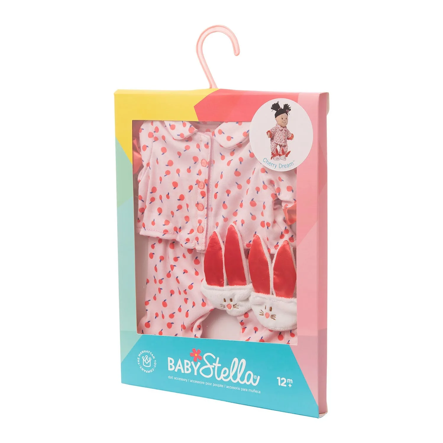 Manhattan Toy® Baby Stella Outfit Cherry Dream Pajamas
