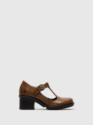 Mary Jane Shoes CADY180FLY CAMEL