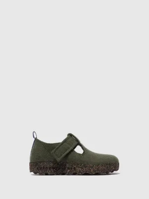 Mary Jane Shoes CATE MILITARY GREEN