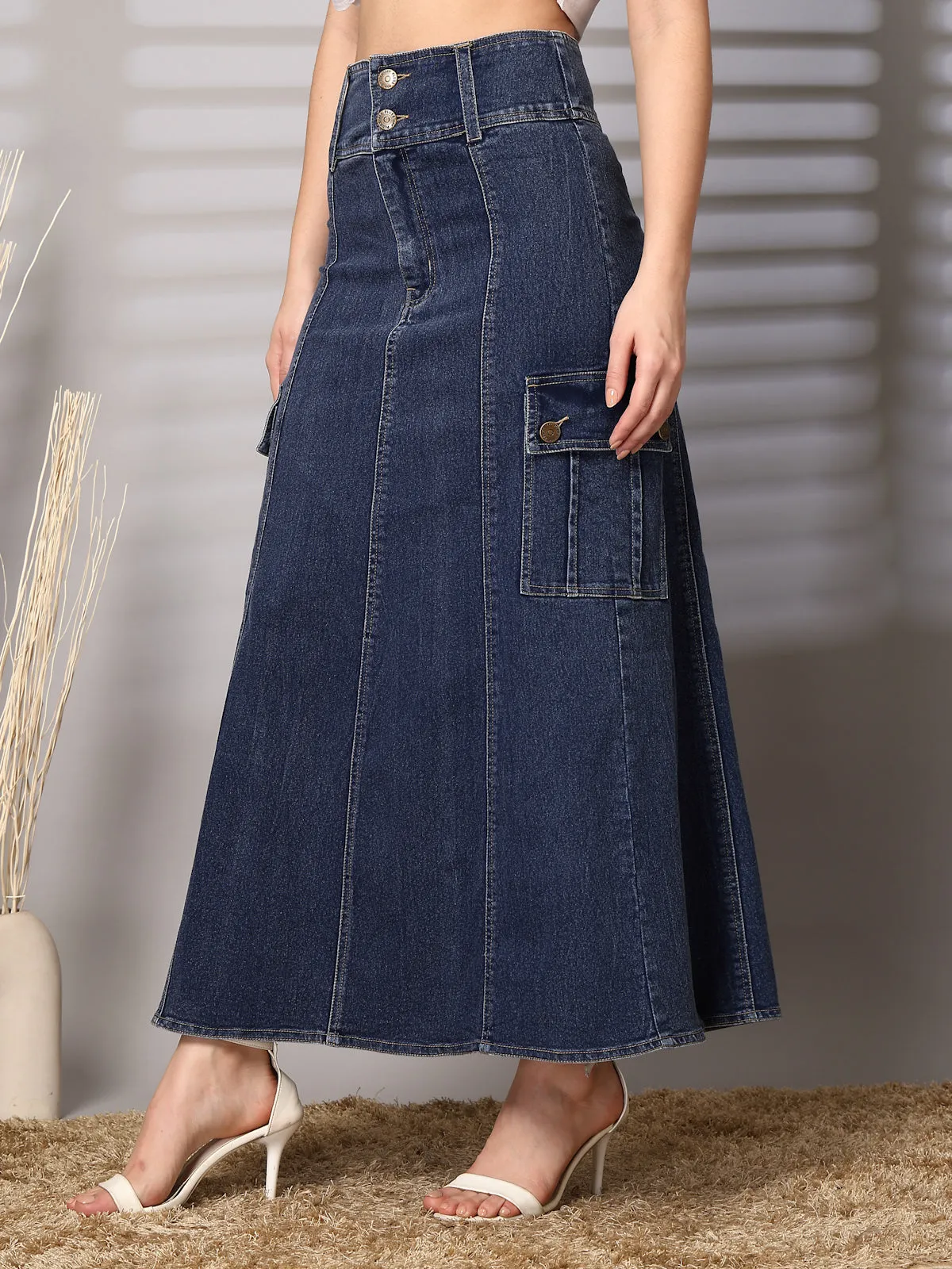Maxi-Length A-Line Skirts