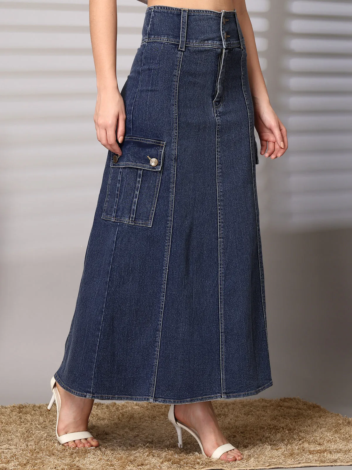 Maxi-Length A-Line Skirts
