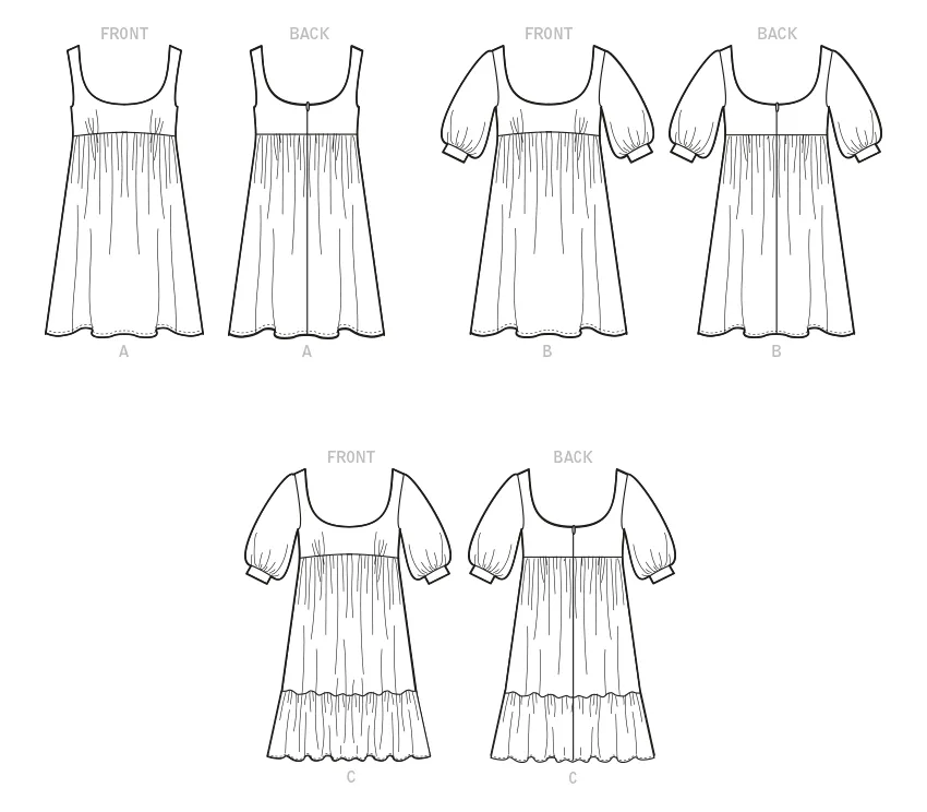 McCall's Pattern M8197 Misses' Dresses