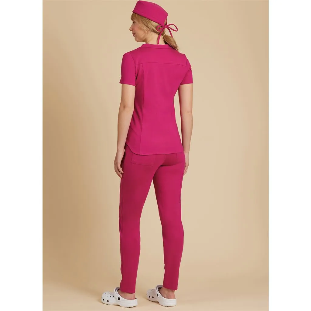 McCall's Pattern M8421 Misses' Knit Scrub Tops, Pants, Jogger and Cap