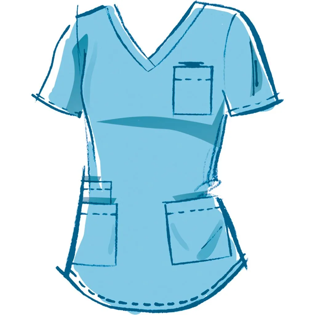 McCall's Pattern M8421 Misses' Knit Scrub Tops, Pants, Jogger and Cap