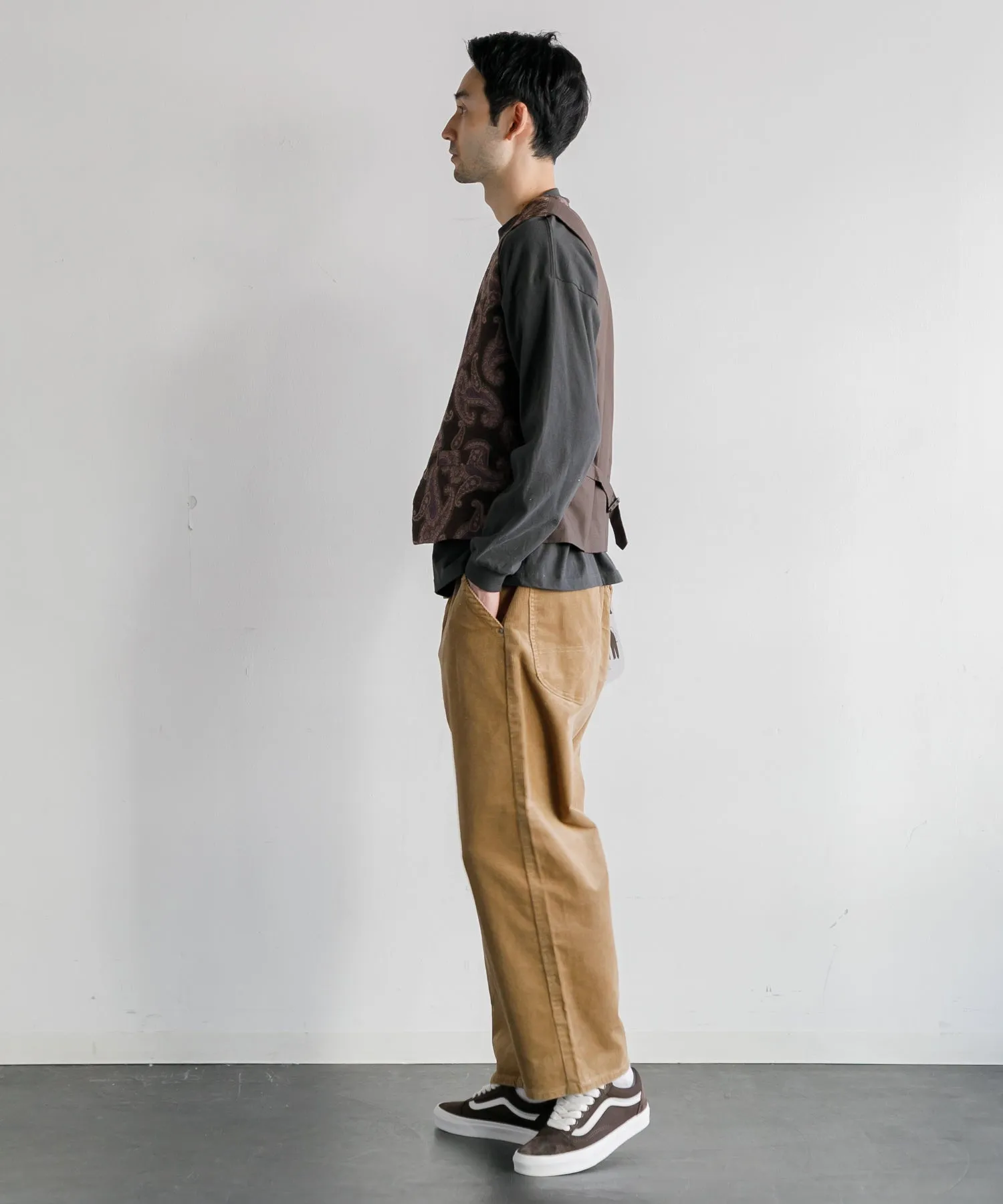 【MEN】ウールジャカードベスト
