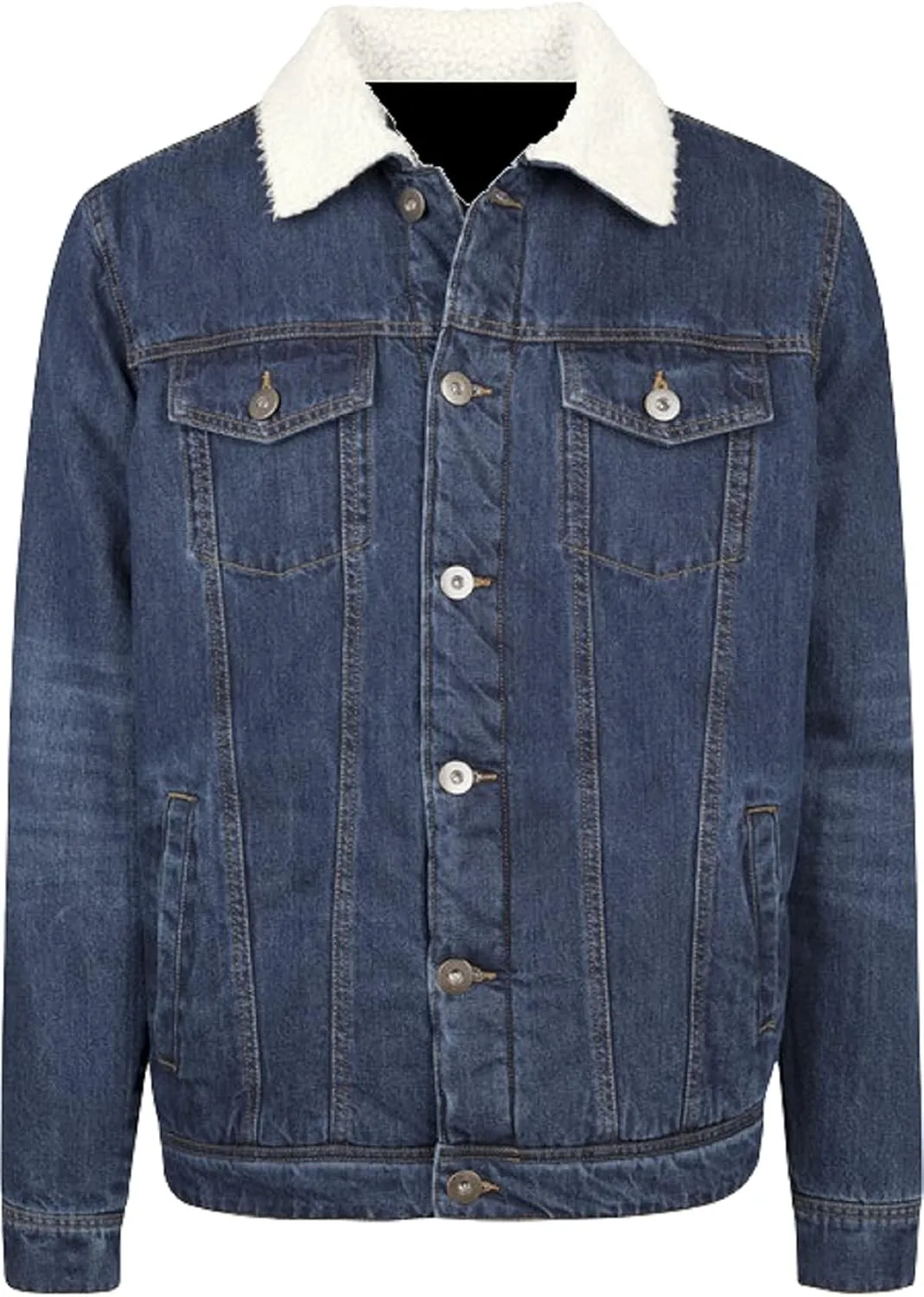 Men's Denim Jacket Trucker Classic Bomber Jackets Biker Causal Vintage Workwear