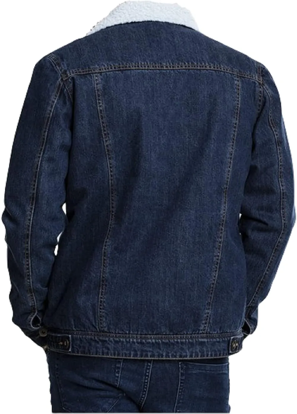 Men's Denim Jacket Trucker Classic Bomber Jackets Biker Causal Vintage Workwear