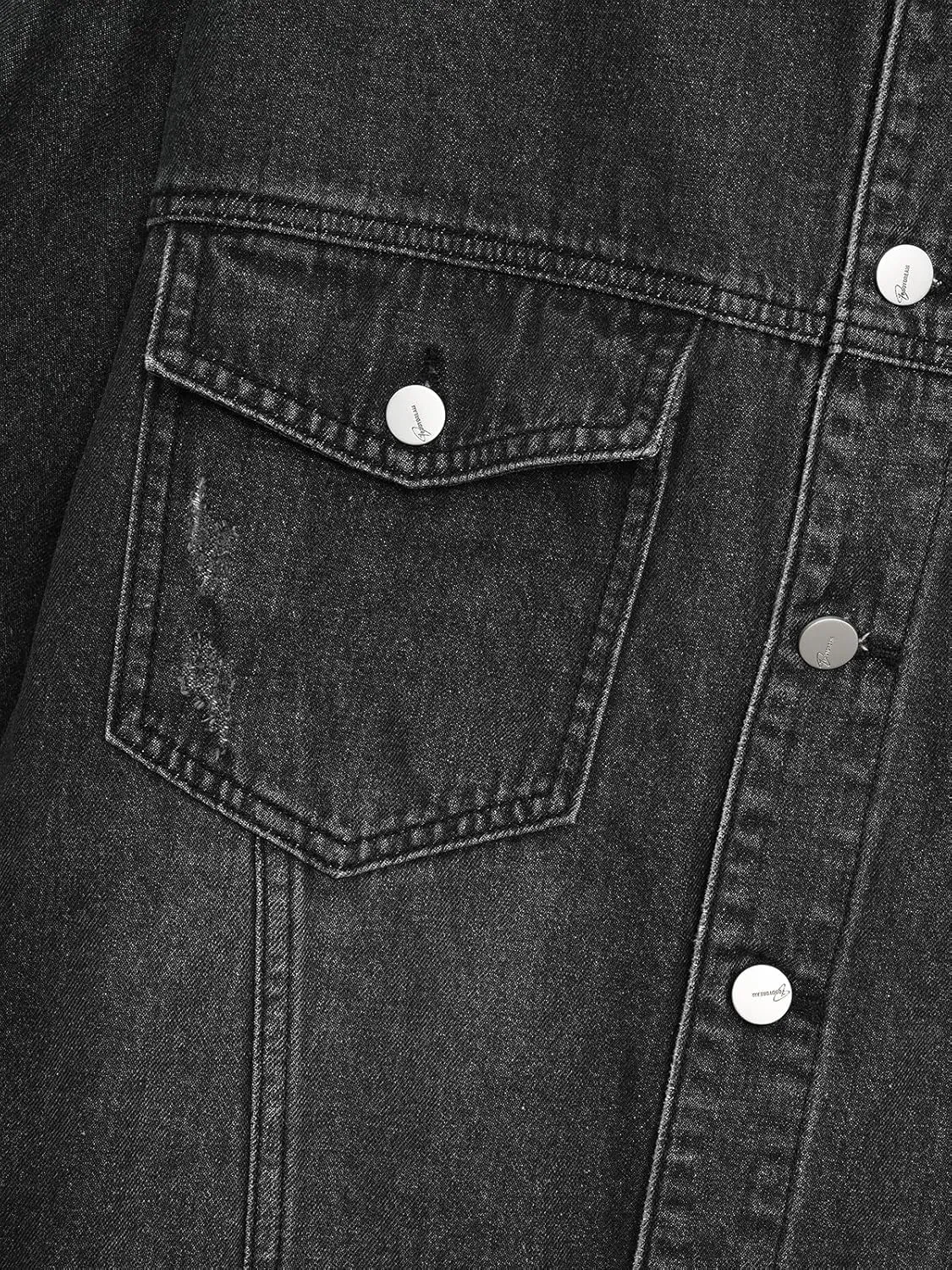 Men's Jean Jacket Fall Lightweight Casual Stylish Black Trucker Denim Jackets
