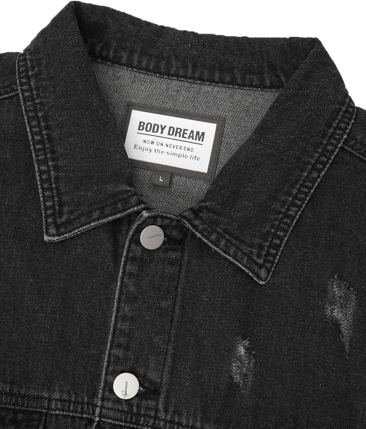 Men's Jean Jacket Fall Lightweight Casual Stylish Black Trucker Denim Jackets
