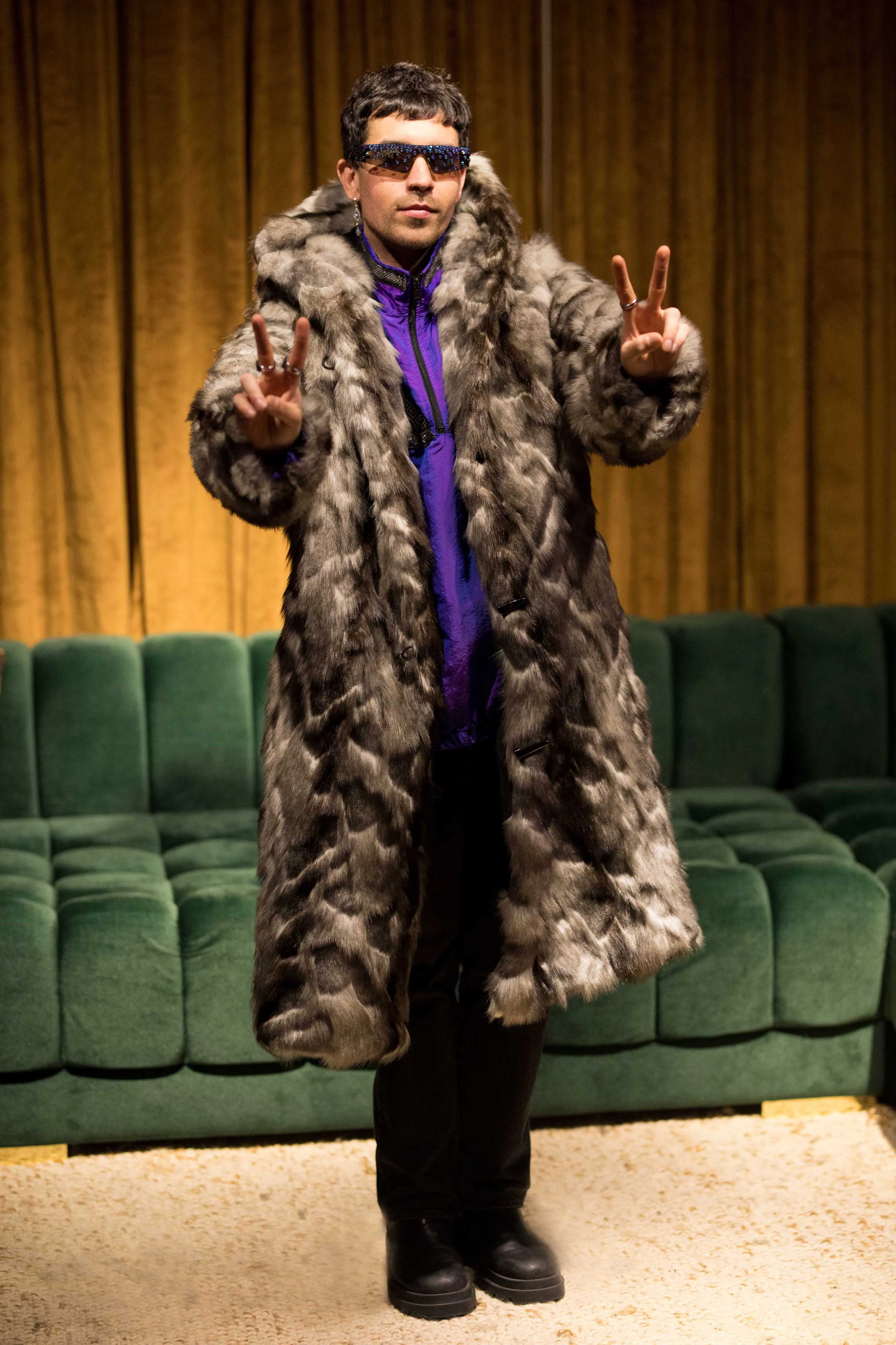 Men's Playa Coat in "Fenrir"