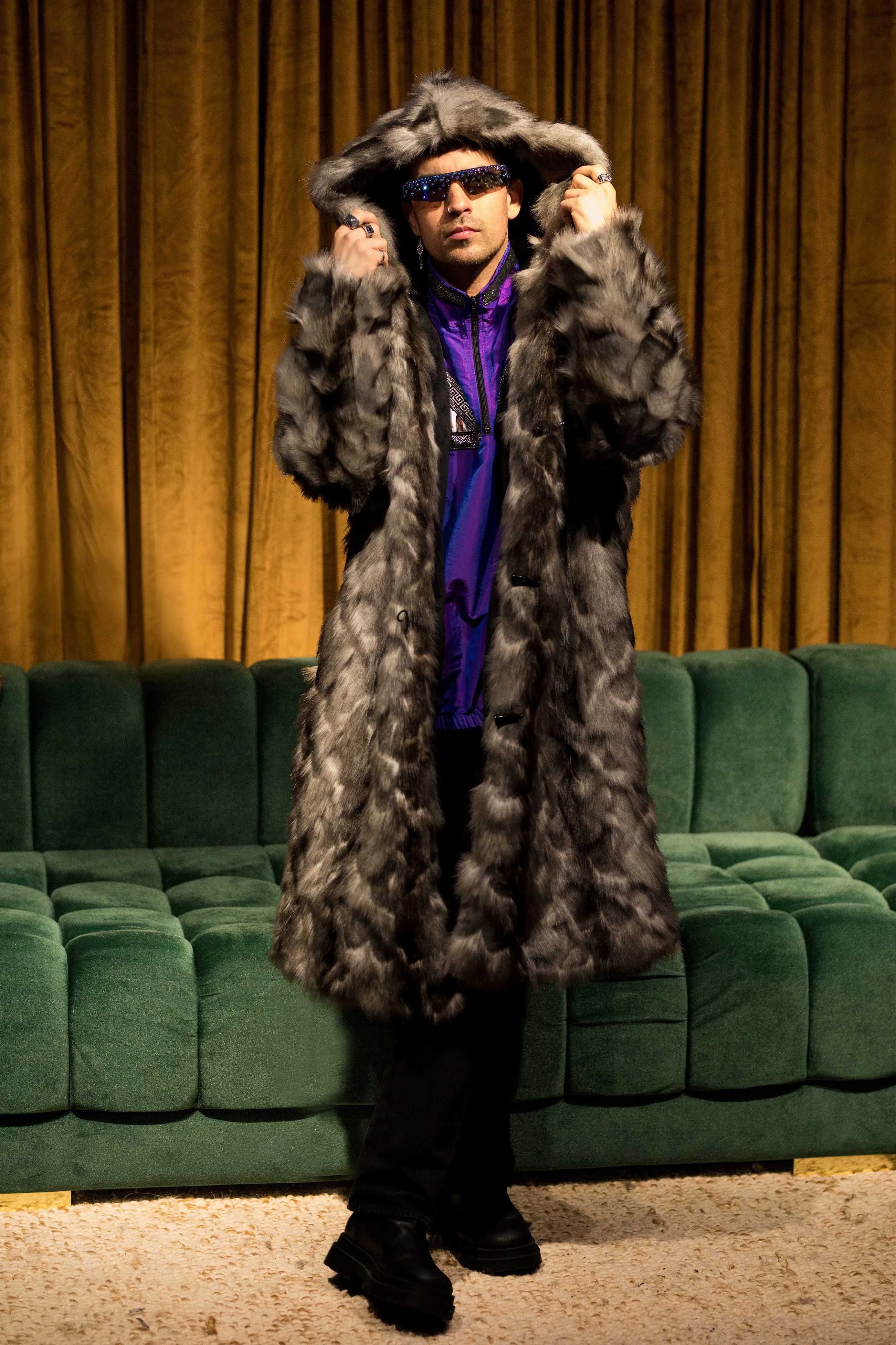 Men's Playa Coat in "Fenrir"