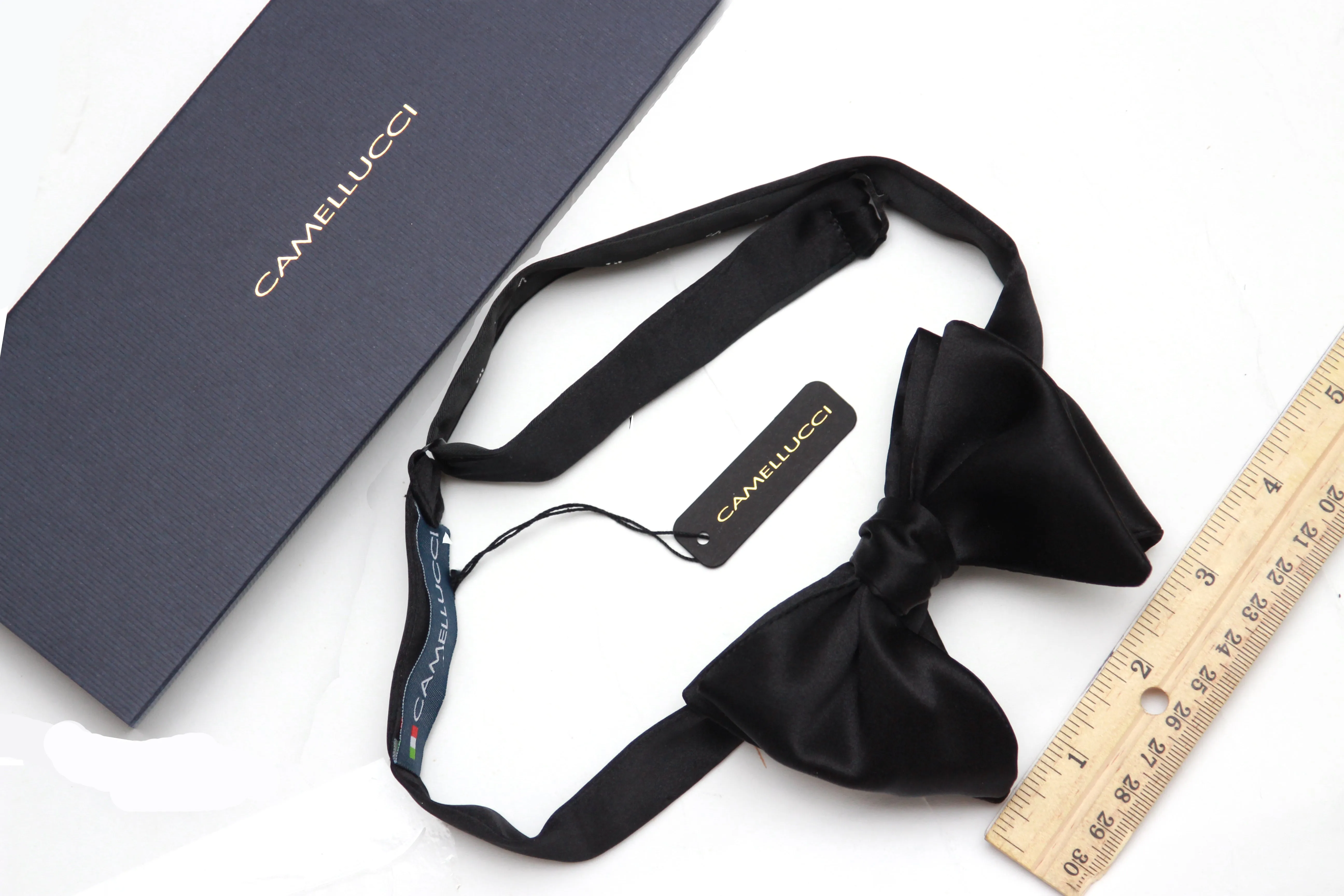Men's Small Silk Bow Tie