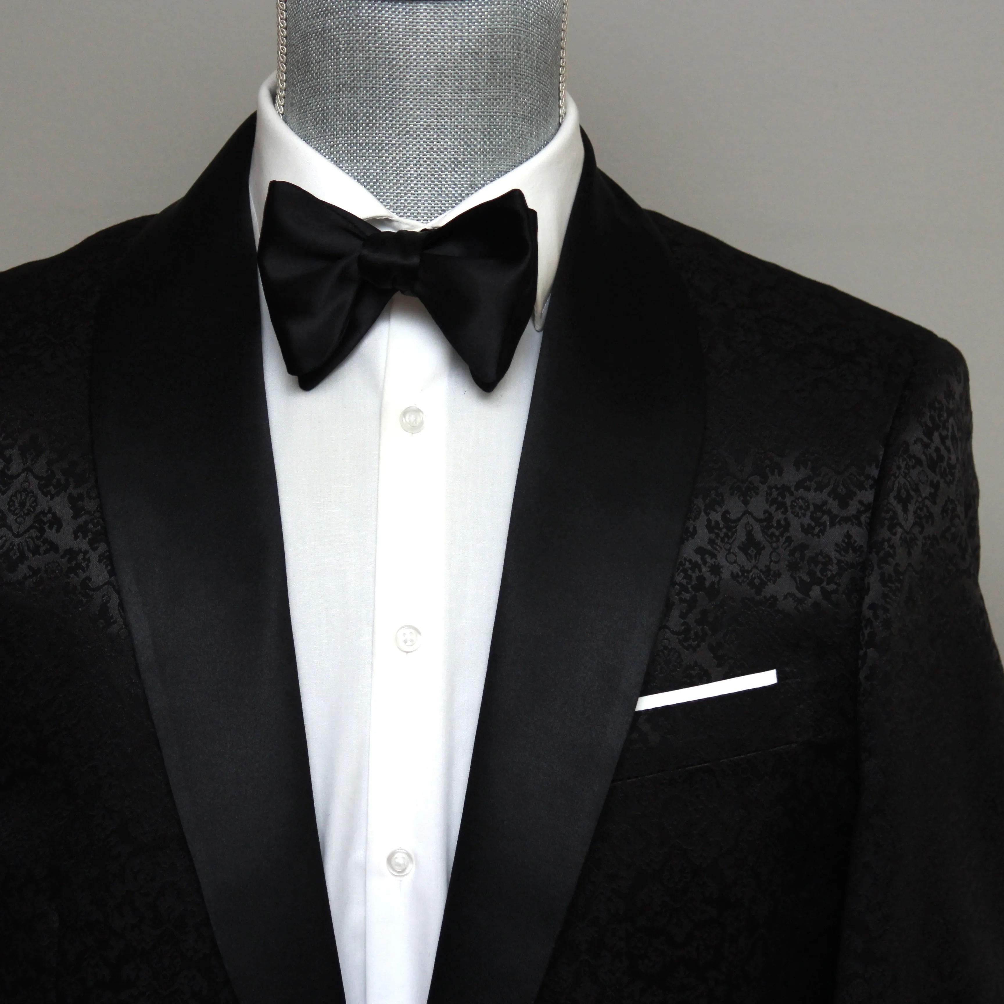 Men's Small Silk Bow Tie