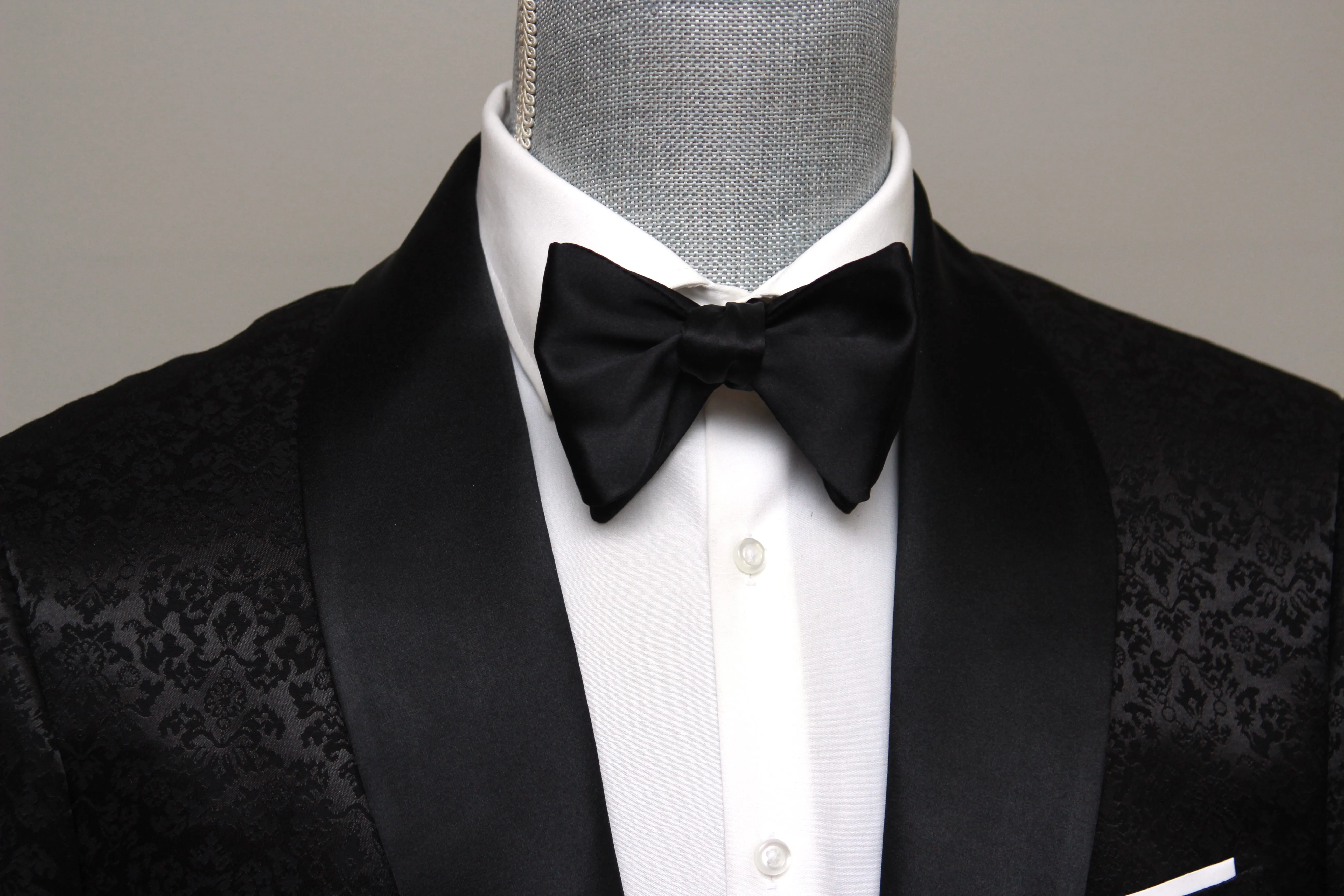 Men's Small Silk Bow Tie