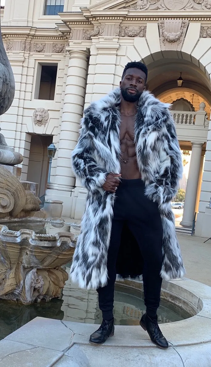 Men's Vandal Coat in "Tibetan Wolf"