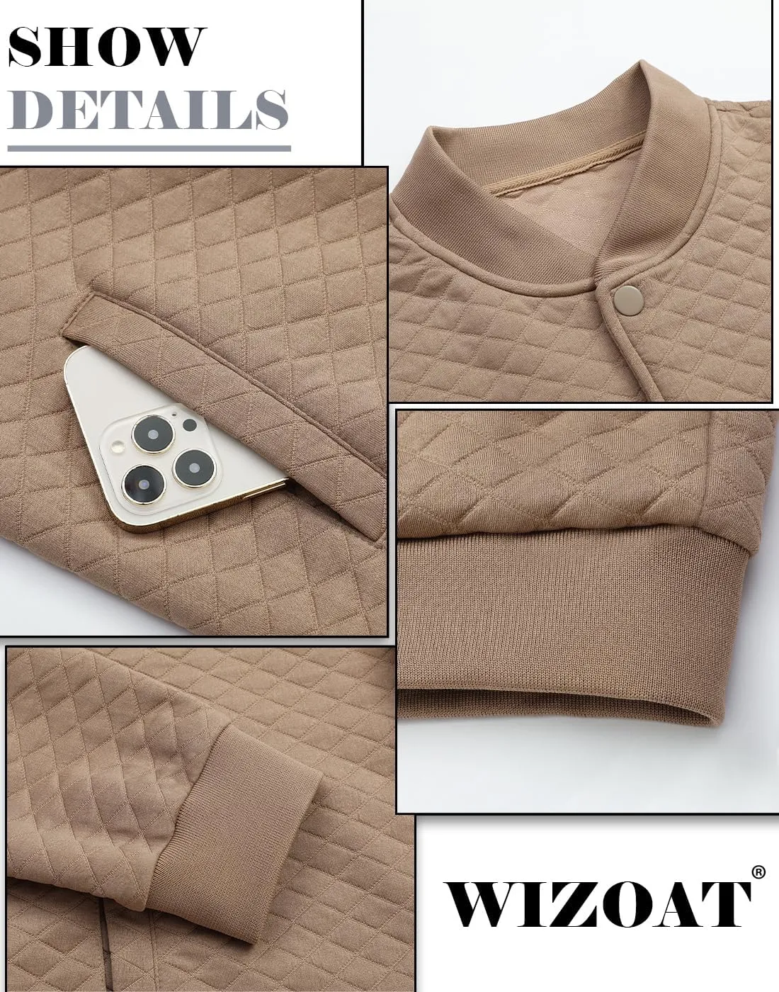 Mens Varsity Jacket Lightweight Jacket Causal Waffle Letterman Bomber Jackets