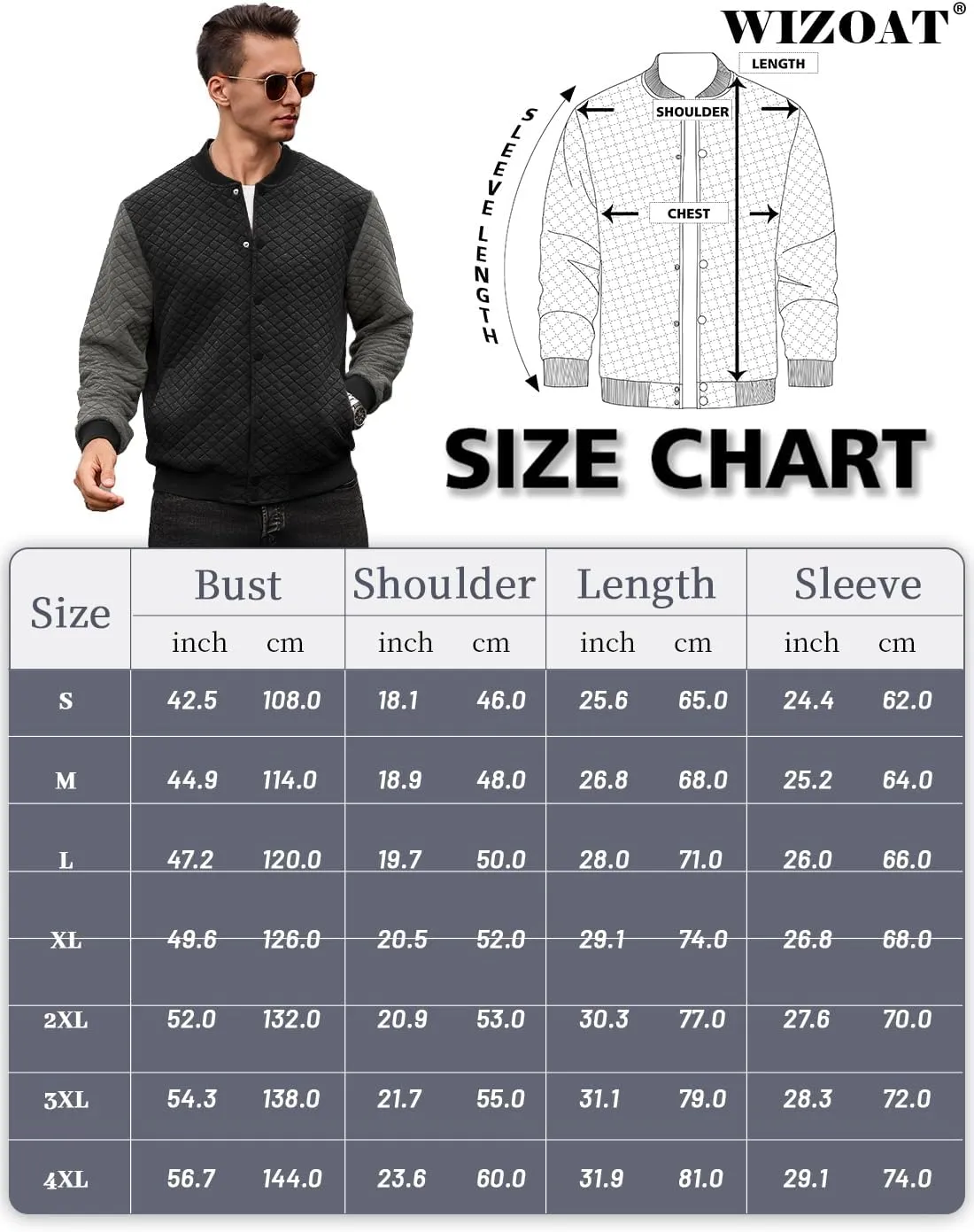Mens Varsity Jacket Lightweight Jacket Causal Waffle Letterman Bomber Jackets