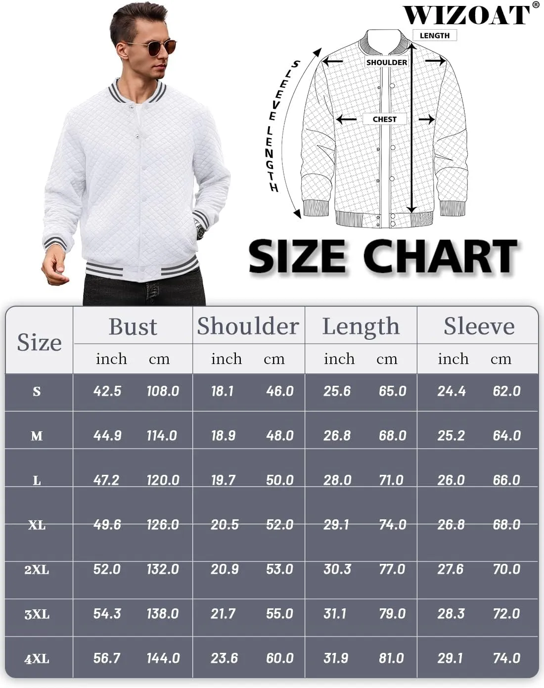 Mens Varsity Jacket Lightweight Jacket Causal Waffle Letterman Bomber Jackets