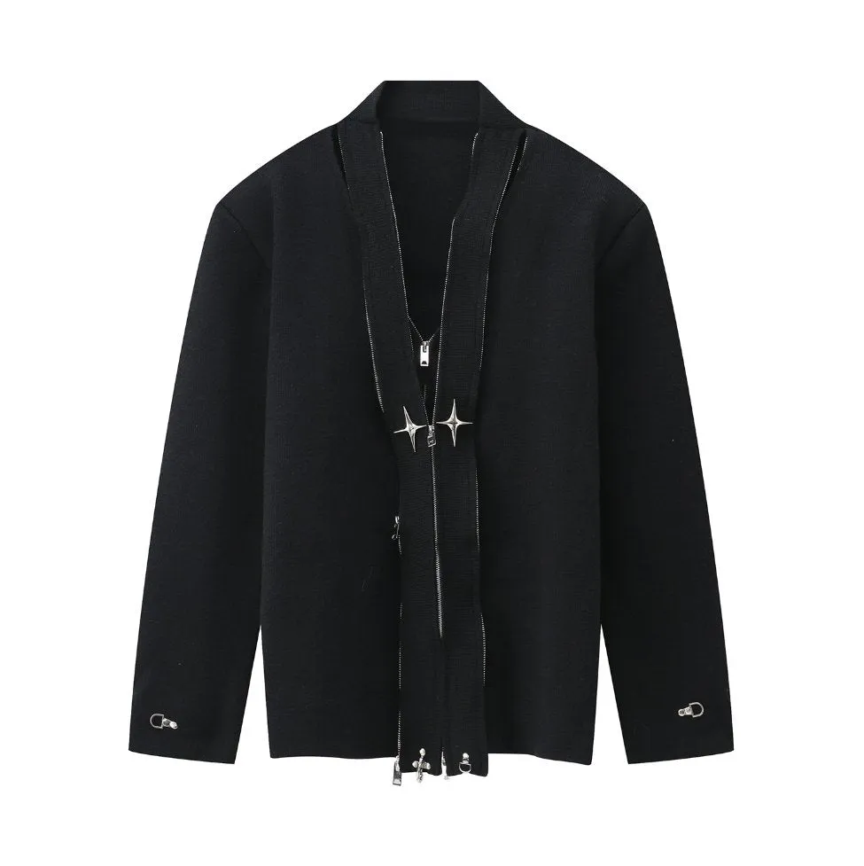 Men's Zip Cardigans P1O0001