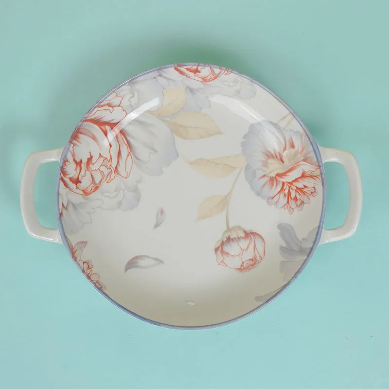 Mida Floral Serving Set - Four Piece Set